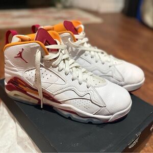 Jordan MVP (GS) in White and Cardinal Red